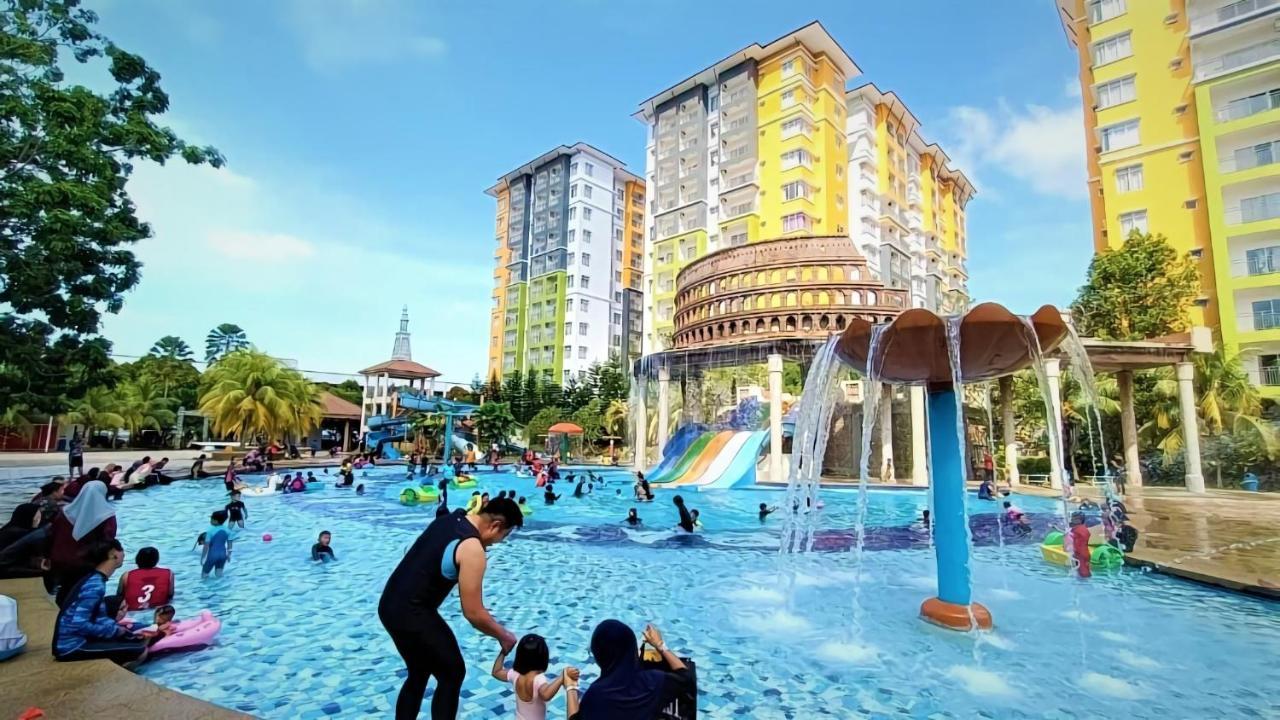 Melaka Town Area Top 1 Family Lovers Water Themepark Suites By Ggm ภายนอก รูปภาพ